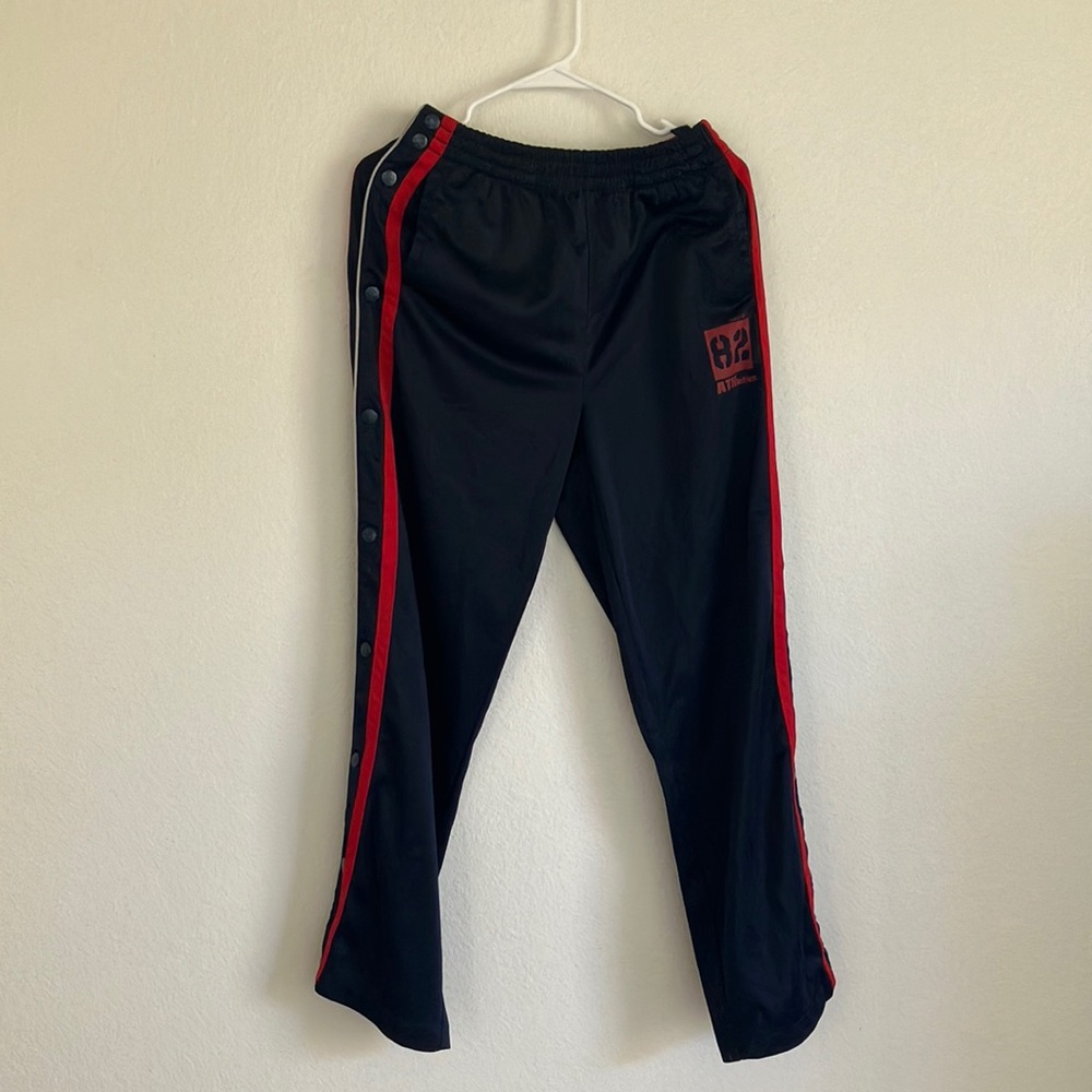 FINAL MARKDOWN MENS Plugg snap side track slacks large